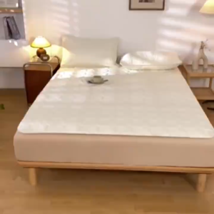 Bộ Ga Chống Thấm Cotton Đũi Bo Chun Bọc Nệm Cao Cấp Chính Hãng TOPAZ Nhập Khẩu Kèm 2 Vỏ gối Mang Lại Cảm Giác Dễ Chịu