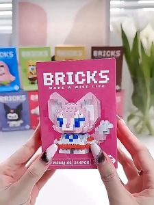 RBTECH 3D BRICKS Mini Building Block Design DISNEY CUTE CARTOON TOY Laptop Hanger 乐高微颗粒积木卡通公仔  Puzzle Games Gift Kids Rbtech Lego Rbtech Toys - Lazada