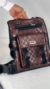 POLO AMSTAR TAS SELEMPANG DADA ROMPI TACTICAL KULIT PU LETHER