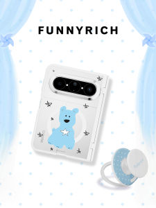 FUNNY RICH | Anti-Drop Magnetic Foldable Full Protection Case