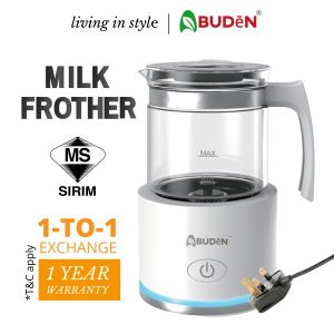 ABUDEN Milk Frother Machine SIRIM Cold & Hot Milk Foam Maker Electric Milk Shaker Milk Frother Electric Milk Steamer Machine Coffee Frother Coffee Mixer Electric 奶泡机 Milk Warmer and Frother Milk Froster Machine Frothing Machine 打奶泡机