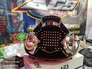 stoplamp running Mio soul karbu