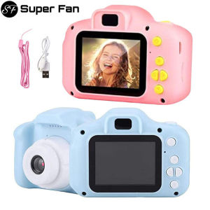 Kids Camera Mini Digital Camera Pretty for Kids HD1080P 2.0 Inch Color Display Baby Gifts Birthday Gifts (Super Fan)