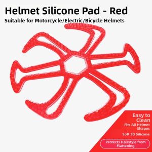 Hair Protection Silicone-filled Breathable Helmet Liner