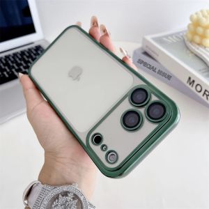 Ốp Lưng Mềm Trong Suốt Mạ TPU Cao Cấp Cho iPhone Pro Max Plus Kèm Miếng Dán Bảo Vệ Ống Kính Chống Sốc Tương Thích Với Các Dòng Máy Từ 11 Đến 15