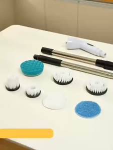 Shunmaii Sikat elektrik pembersih kamar mandi lantai Toilet wc 9in1 Scrubber Cordless USB - MA-8827