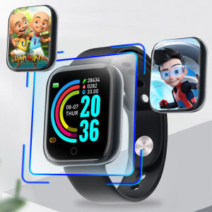 (Excluding charger) Y68 Smart Watch Sport Bracelet for Men Women original Waterproof Band Bluetooth Wristband Fitness Tracker Heart Rate Monitor 智能手表