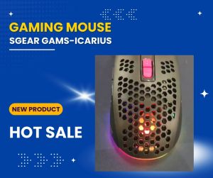 เมาส์เกมมิ่ง SGEAR Gaming Mouse รุ่น GAMS-ICARIUS ICARIUS WIRED RGB GAMING MOUSE 12400 DPI
