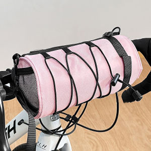 Bike Handlebar Bags 3L Water-Resistant Bicycle Front Storage Bag Multi-Point Storage Large Main Compartment Crossbody Bags