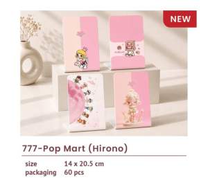 Sandaran Penyangga Buku Popmart / Book End Stand Hirono Popmart 777