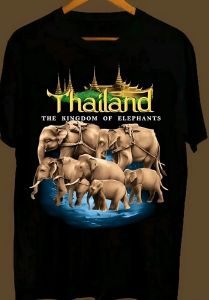 kaos katun premium 28s\kaos oleh oleh thailand