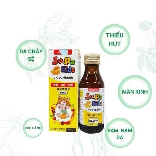 Siro japa kids Siro ăn ngon japa kids cho bé