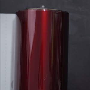 ROLL 152Cm Sticker FANCHI ID-8406 (Y) Liquid Metal Dragon Blood Red PET / ROLL