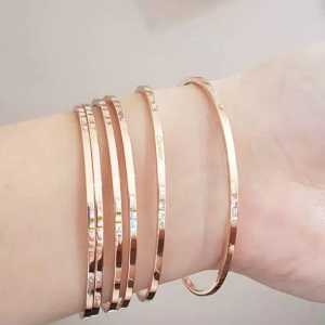 Gelang Keroncong Titanium Anti Luntur BB 50-90