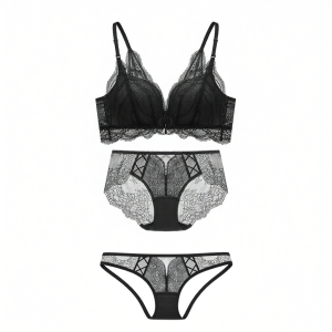 ManiForm | Wireless Easy-Wear Beautifying Back Small Chest Gather Push-Up Lace Bra