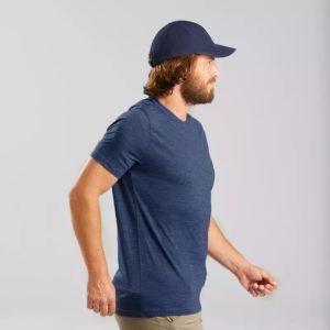 Mens Merino Wool T-Shirt Short Sleeve round Neck Outdoor Sports Casual Odor Resistant Quick Dry Breathable Domestic Version