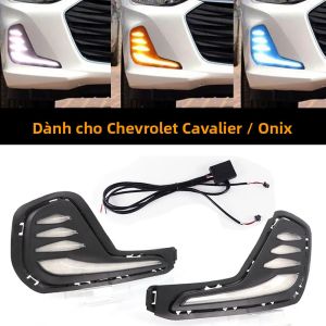 Bóng Đèn LED Sương Mù Cho Chevrolet Cavalier 2020-2022 Đèn Chạy Ban Ngày DRL Phụ Kiện Ô Tô Với Chức Năng Xi Nhan