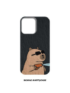 Cute Little Otter Phone Case Compatible with  15Promax Xiaomi 14 Hard Shell Oppo Personalized Huawei Mate50 Frosted Protective Case P50 P40 OnePlus Vivo 13