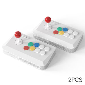 Data Frog | DATA FROG Y5A Bluetooth Arcade Fight Stick for Switch 2 Windows PC 2.4G Wired Mechanical Joystick Turbo Game Controller