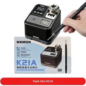 Trạm Hàn ANSI K21A T210 Thiết Bị Hàn Điện Tử Chính Xác Có Thể Điều Chỉnh Phạm Vi Nhiệt Độ 100-480 Độ C ° C Với Đầu Nối T210-K