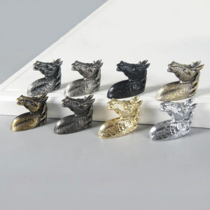 Zinc Alloy Animal Shape Luxury Style Handle