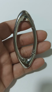 Vintage Kiko Trend Carabiner Keychain Pendant Influencer‑Style Bag Charm Accessory