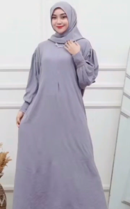 Gamis Delima Crinkle Airflow Sudah Termasuk Hijab Pashmina Pakaian Wanita Muslim Kekinian Size S M L XL XXL Dress Premium Adem Lembut Tidak Menerawang Iner Outer Outfit Terbaru Cantik Nan Anggun Baju Lebaran Pengajian Seragaman Antar Anak Sekolah