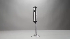 Máy Đánh Trứng Tạo Bọt Cà Phê Youpin Cliton Máy Đánh Bọt Sữa 2 Đầu Trộn Inox 304 3 Tốc Độ Kèm Giá Đỡ Sạc Type-C