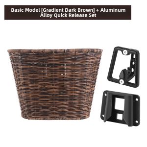 inwild | Foldable Bicycle Detachable Handmade Weaving Basket