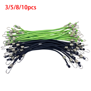 Heavy Duty Elastic Rope Elastic Bungee Cords Luggage Cord 25-30cm Tow Bungee Child Cycling Stretch Pull Strap Tow Fixed Rope