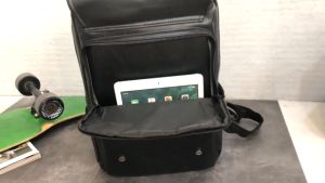 Waterproof Durable Backpack High Quality PU Leather Material Large Capacity Bag for men