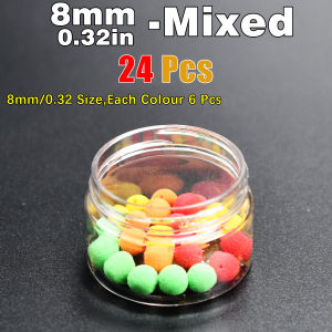 Topranc EVA Buoyancy Fishing Beads Perforation Anti-bottom Fishing European Carp Fishing Baits & Attractants Fishing Accessorie