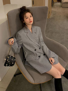 High-end Houndstooth Suit Set Two Pieces