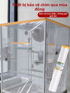 MINQI | Winter Warmth Bird Cage Cover