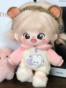 Original Cotton Doll 20cm Plush Doll Clothes Fashionable Doll Clothes 20cm Doll Clothes Dolls for Girls Korean Style