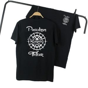 Kaos lengan pendek t shirt pasukan kurang tidur