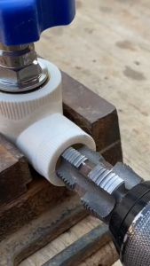 Bộ tạo ren trong ống nước Dụng cụ tạo ren bên trong và ngoài ống nước nhiệt