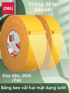 deli | Băng Dán Hai Mặt Vải Bám Dính Cao Chống Gió Đặc Biệt Trong Suốt Chống Trượt