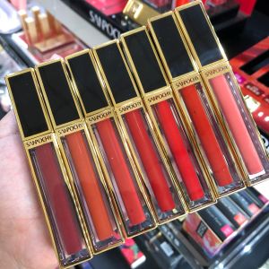 Sanporsi Velvet Mist Lip Glaze Matte Finish Long-lasting Non-stick Cup Whitening Lipstick Moisturizing Lip Care Beauty Tools