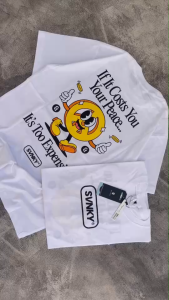 KAOS NEXTIME TSHIRT NEXTIME KAOS PRIA BAJU PRIA KAOS KATUN KAOS OVERSIZE KAOS PRIA COIN PUTIH