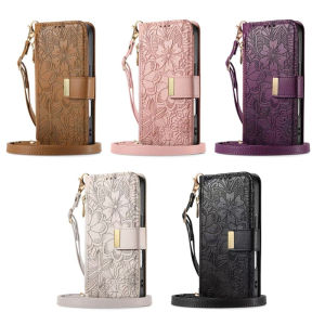 CHUBAN | Flip Leather Card Holder Case For Samsung Galaxy S27 S26 S25 S24 S23 S22 S21 Plus Note 20 Ultra A57 A37 Wallet Cover Shockproof