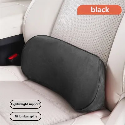 Car Memory Foam Lumbar Support Cushion Waist Pillow Backrest Seat Driver Travel Back Support Auto Interior Accessories Comfort