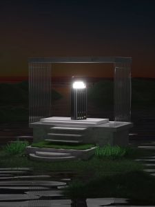 Sạc dự phòng 50.000mAh trong suốt có sạc nhanh PD 120W kèm 4 cáp sạc tích hợp đèn ngủ