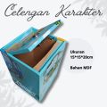 Celengan Karakter Doraemon Tayo Dll Ukuran 15*15*20cm. 