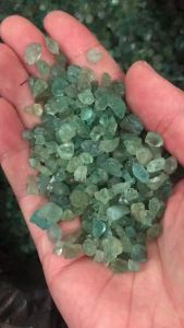 50g/Pack Home Decor Natural Stones Apatite Raw Chips Gravel Quartz Crystals Stone Minerals Healing Reiki Garden Decorations