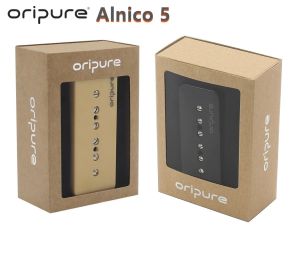 OriPure P90 Alnico 5กีตาร์ Single Coil Pickup คอ/สะพานสำหรับเลือก LP Guitar Parts