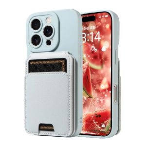 Ốp Ví Da TPU Cho iPhone 16/15/14/13/12/11 Pro Max Mini - Vỏ Full Camera Chống Trầy Xước Chống Sốc Có Đóng Từ Tính