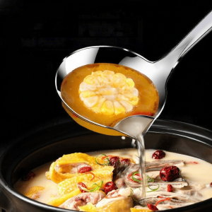 Fat Removal Straining Spoon 304 Stainless Steel
