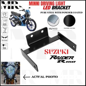 Motorcycle LED Light Bracket for Mini Driving Light Fit for Suzuki Raider 150