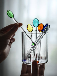 Good-looking Milk Coffee Ice-Cream Spoon Stained Glass